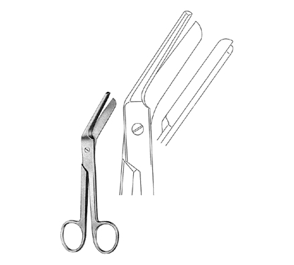 Braun-Stadler Epiosotomy Scissors 14.0 cm