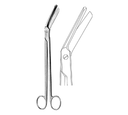 Braun-Stadler Epiosotomy Scissors 22.0 cm