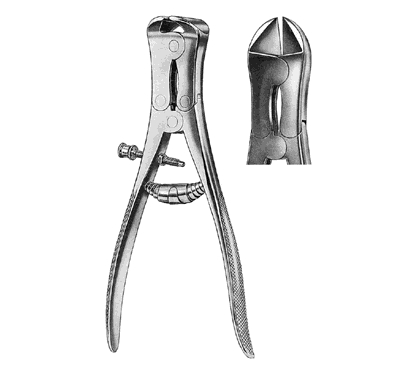 Wire Cutting Plier 23.0 cm, Carb-Bite Jaws