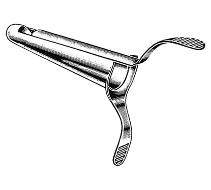 Brinkerhoff Rectal Speculum, Diameter 8.9 cm x 2.5 cm, Tapering to 1.3 cm, Small