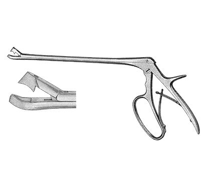 Tischler Cervical Biopsy And Specimen Forceps 22.0 cm, Pointed Jaws, 3 mm x 8 mm Bite