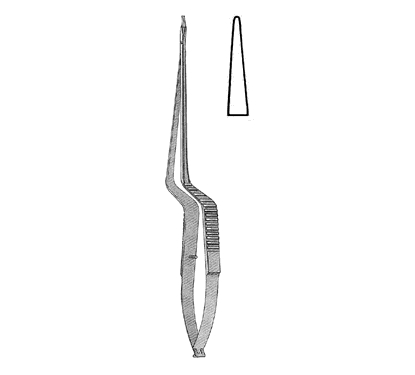 Jacobson Needle Holders 18.0 cm, Straight Handle, without Catch, Straight Jaws