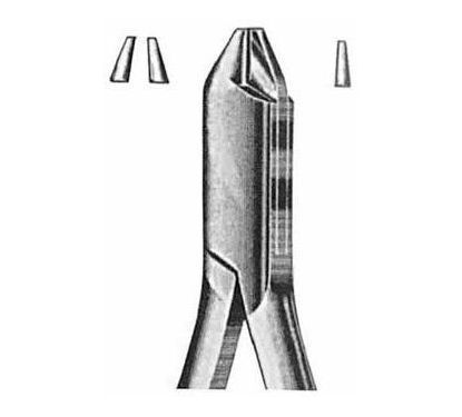 Aderer Wire Bending Plier 11.5 cm, 0.9 mm T/C Inserts
