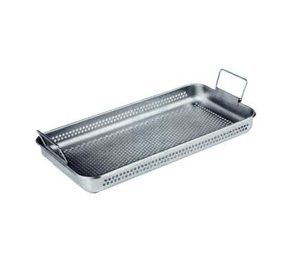 Sterilizing Trays of Perforated Steel Sheet for Container 600 mm long, 240 x 240 x 50 mm