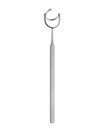 Gimbel Stabilization Ring with swivel handle 13mm diameter with blunt teeth on both sides