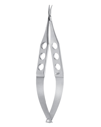 McPherson-Westcott Conjunctival Scissors curved, blunt tips, small blades