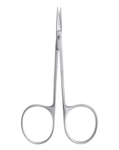 Eye Scissors, pointed tips, small, curved